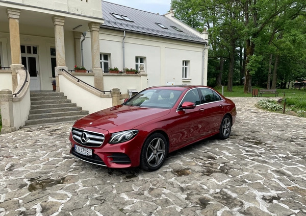 Mercedes-Benz Klasa E cena 119000 przebieg: 60652, rok produkcji 2016 z Stawiszyn małe 191